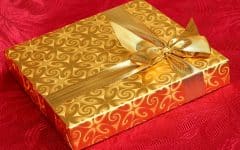 Christmas present package