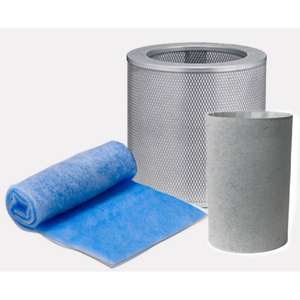 Airpura T400DLX Filter Bundle: T-DLX Carbon, HEPA Barrier with Frame ...